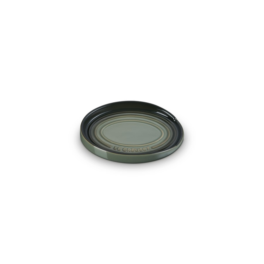 additioanl image for  Le Creuset Oval Spoon Rest Thyme 15 cm 