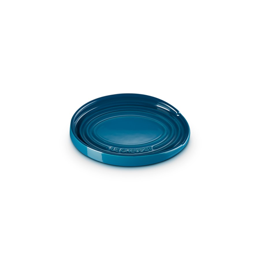 additioanl image for  Le Creuset Oval Spoon Rest Dp Teal 16 cm 