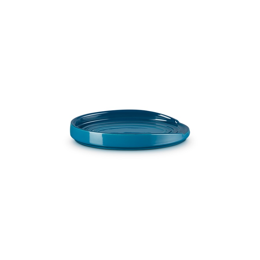 additioanl image for  Le Creuset Oval Spoon Rest Dp Teal 16 cm 