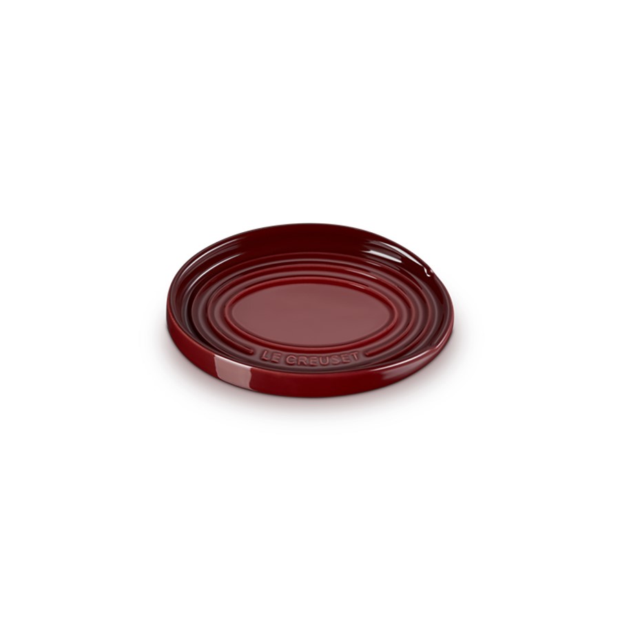 additioanl image for  Le Creuset Oval Spoon Rest Garnet 16 cm 