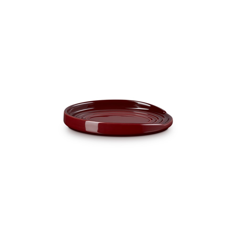 additioanl image for  Le Creuset Oval Spoon Rest Garnet 16 cm 