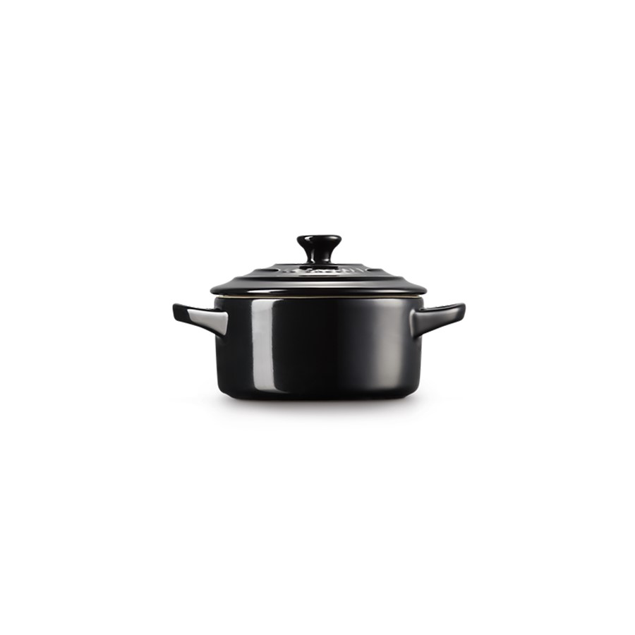 additioanl image for  Le Creuset Rd. Mini Cocotte Black 10 cm 