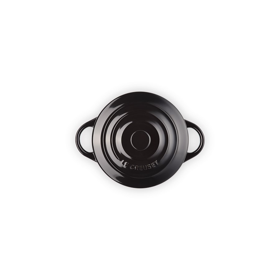 additioanl image for  Le Creuset Rd. Mini Cocotte Black 10 cm 