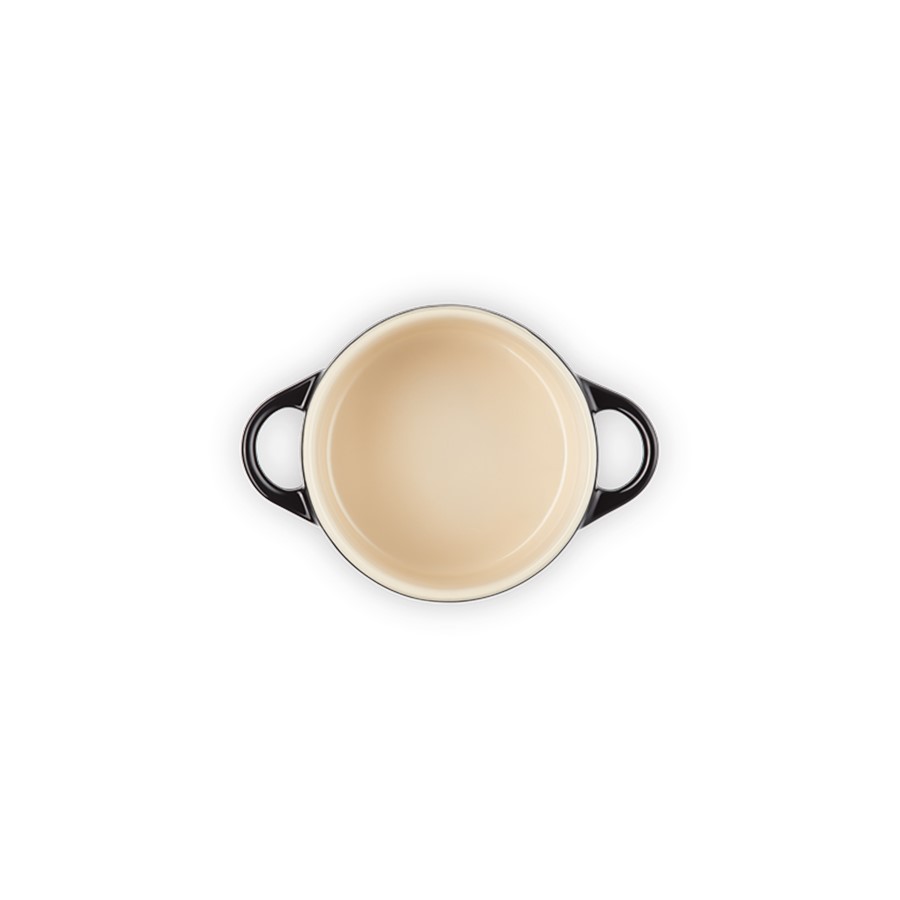 additioanl image for  Le Creuset Rd. Mini Cocotte Black 10 cm 
