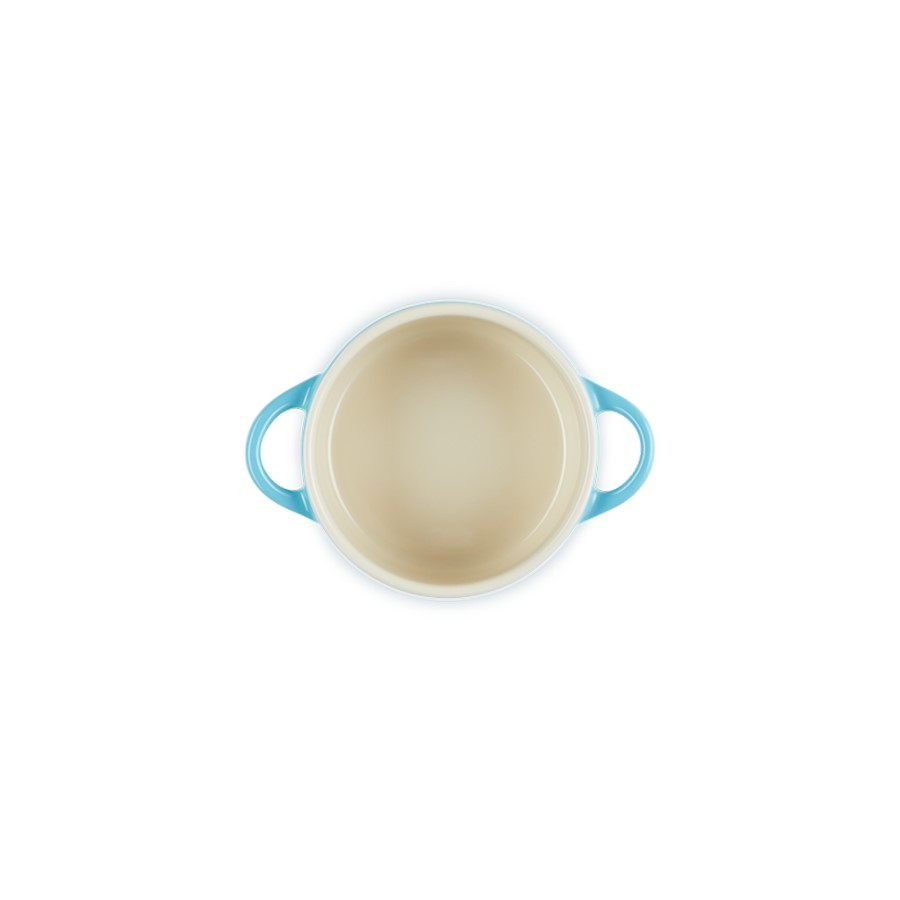 additioanl image for  Le Creuset Rd. Mini Cocotte Teal 10 cm 