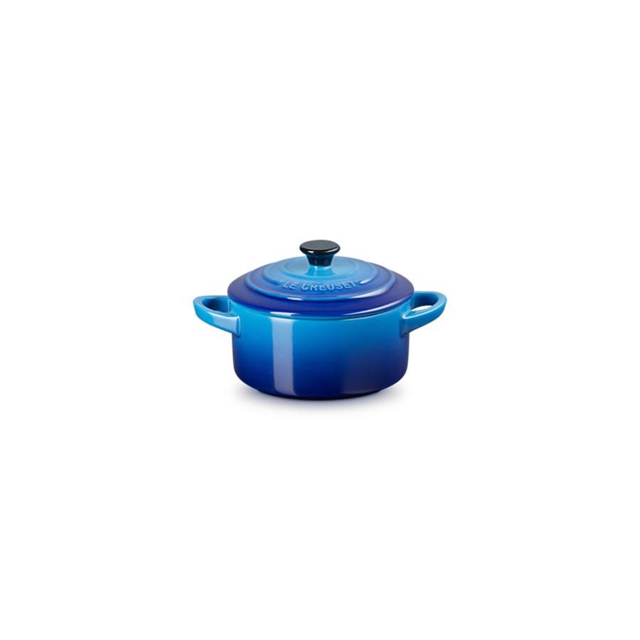 additioanl image for  Le Creuset Rd. Mini Cocotte Azure 10 cm 