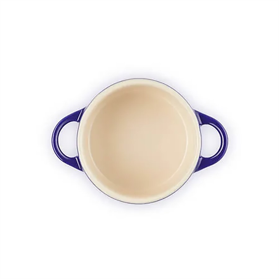 additioanl image for  Le Creuset Rd. Mini Cocotte Indigo 10 cm 