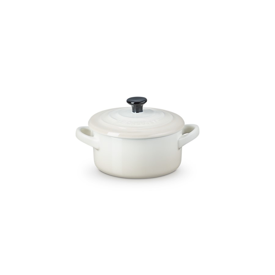 additioanl image for  Le Creuset Rd Mini Cocotte Meringue 10cm 