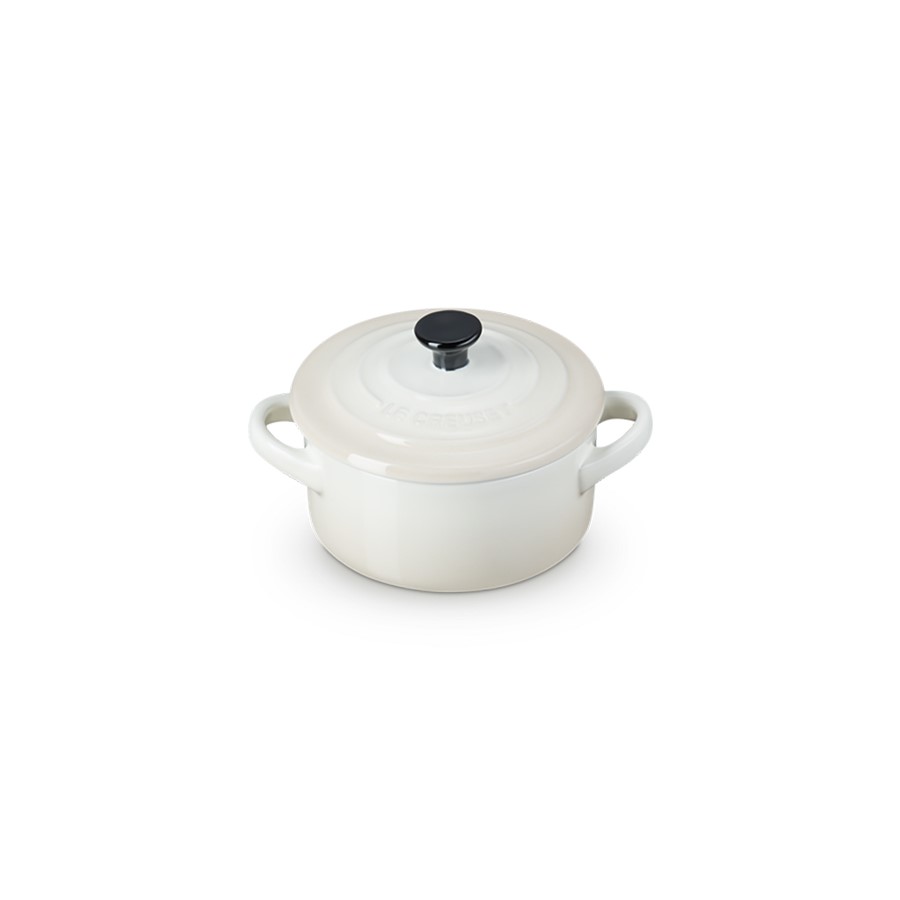 additioanl image for  Le Creuset Rd Mini Cocotte Meringue 10cm 