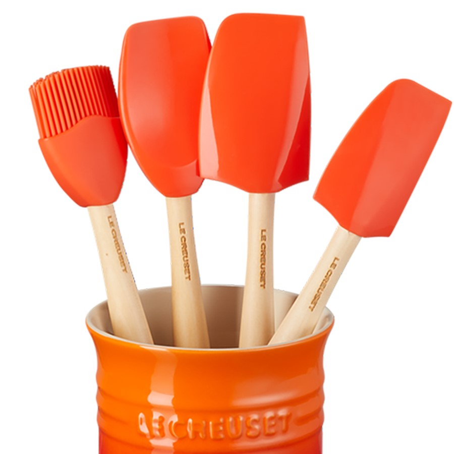 additioanl image for  Le Creuset Jar plus 4 Utensils Flame 