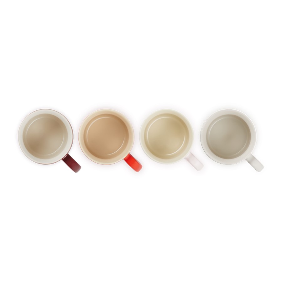 additioanl image for  Le Creuset Capp. Mugs 4 Petit Set 200 ml 