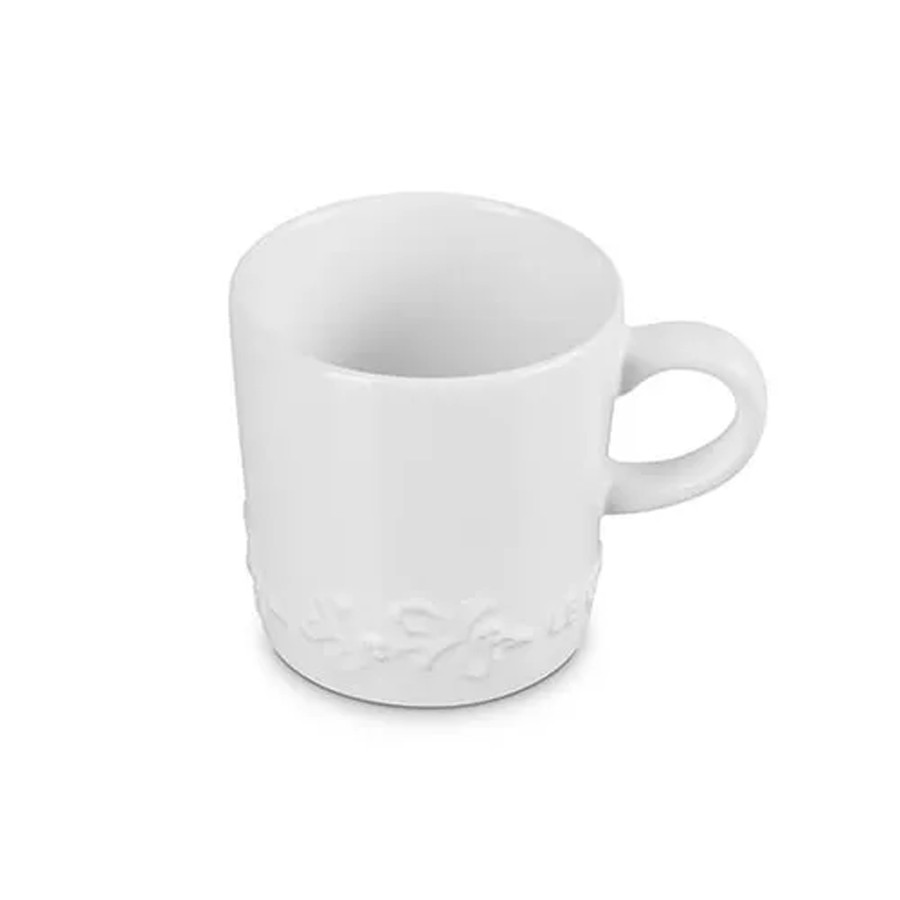additioanl image for  Le Creuset Holly Capp. Mug White 200 ml 