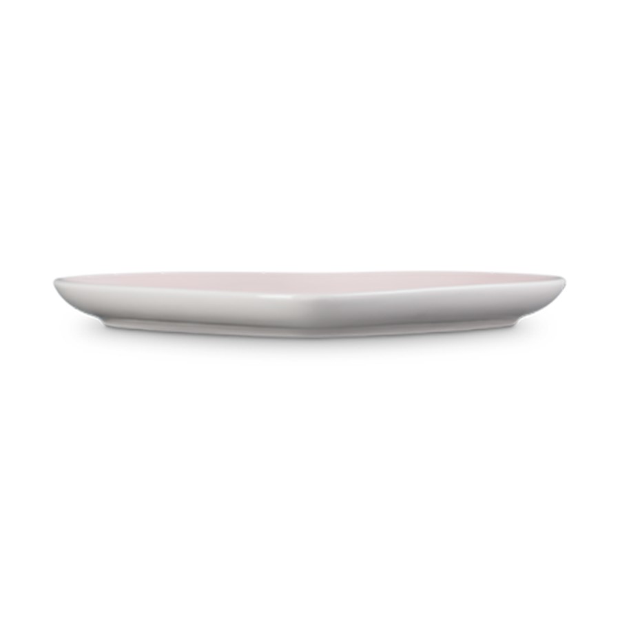 additioanl image for  Le Creuset Heart Plate Shell Pink 23 cm 
