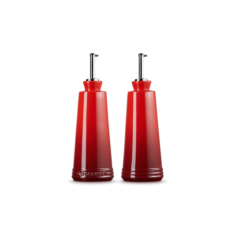 additioanl image for  Le Creuset Oil & Vinegar Set Cerise 