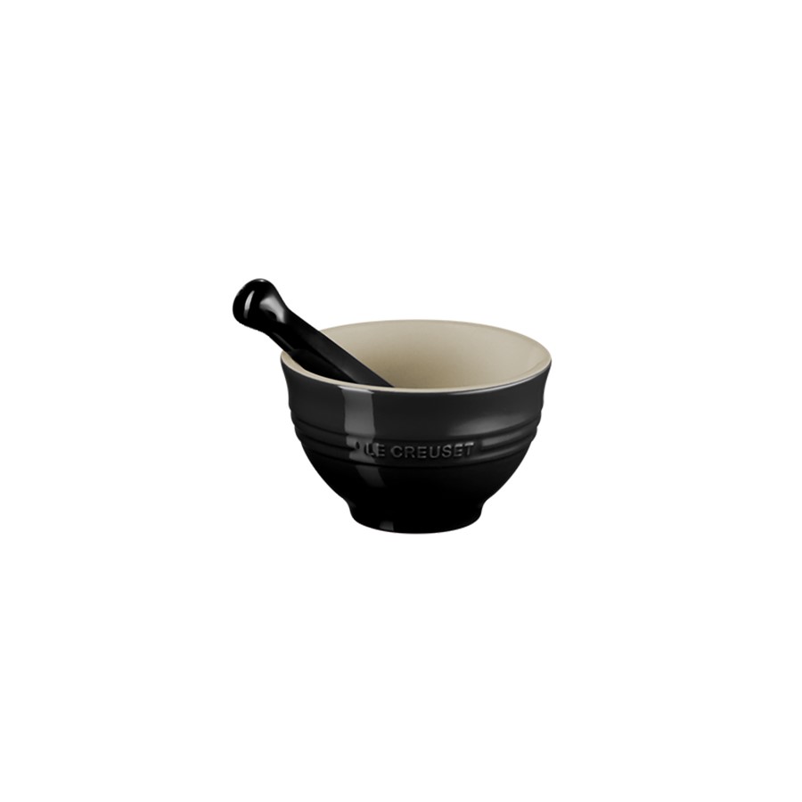 additioanl image for  Le Creuset Mortar & Pestle Black Onyx 