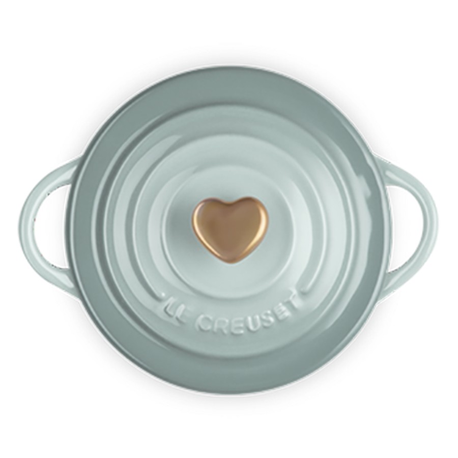 additioanl image for  Le Creuset Cocotte Heart Knob S/Salt10cm 
