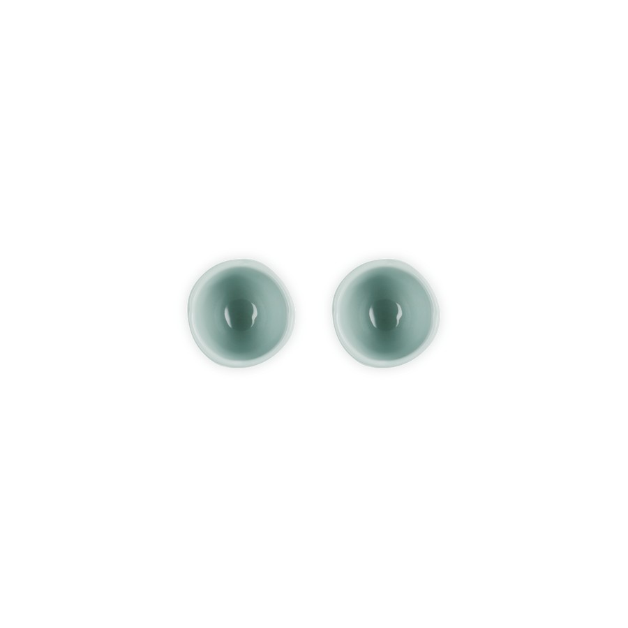additioanl image for  Le Creuset  2 Tulip Egg Cups Sea Salt 