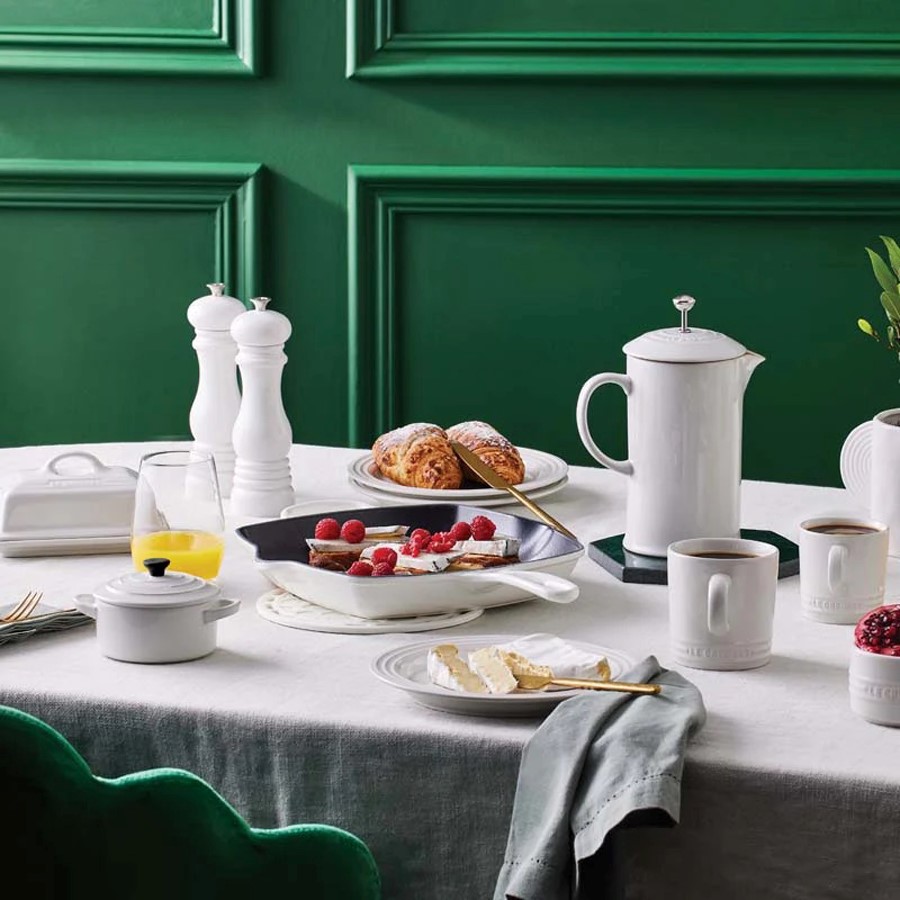 additioanl image for  Le Creuset Coffee Pot & Press White 1 L 