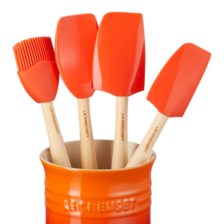 additioanl image for  Le Creuset Jar plus 4 Utensils Flame 