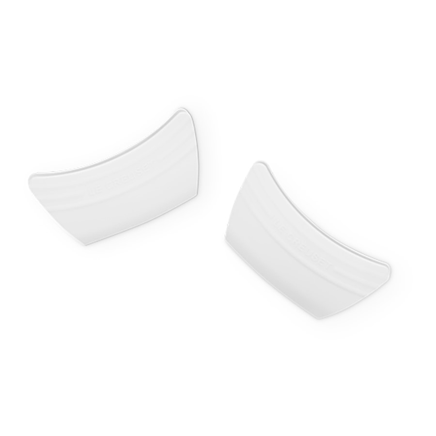 additioanl image for  Le Creuset Handle Grips Set of 2 White 