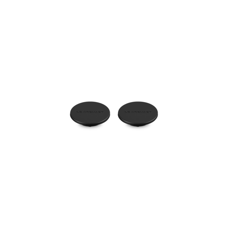 additioanl image for  Le Creuset 2 Silicon Mill Caps Sh/Black 