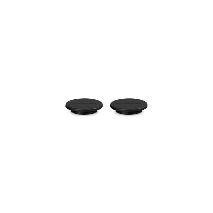 additioanl image for  Le Creuset 2 Silicon Mill Caps Sh/Black 