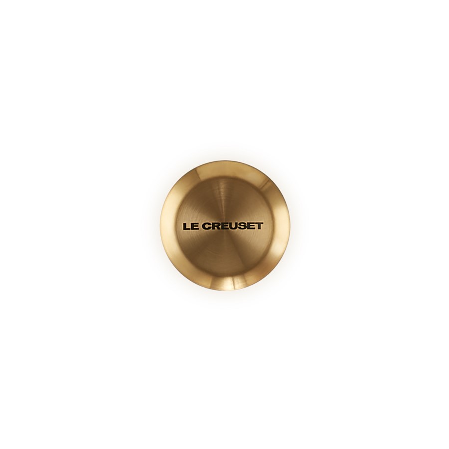 additioanl image for  Le Creuset Gold Finish Knob 57 mm 