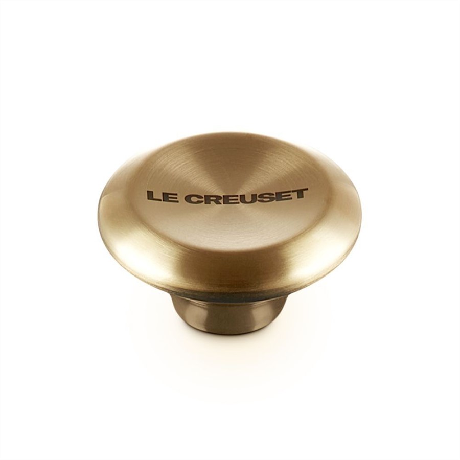 additioanl image for  Le Creuset Light Gold Knob 57 mm 