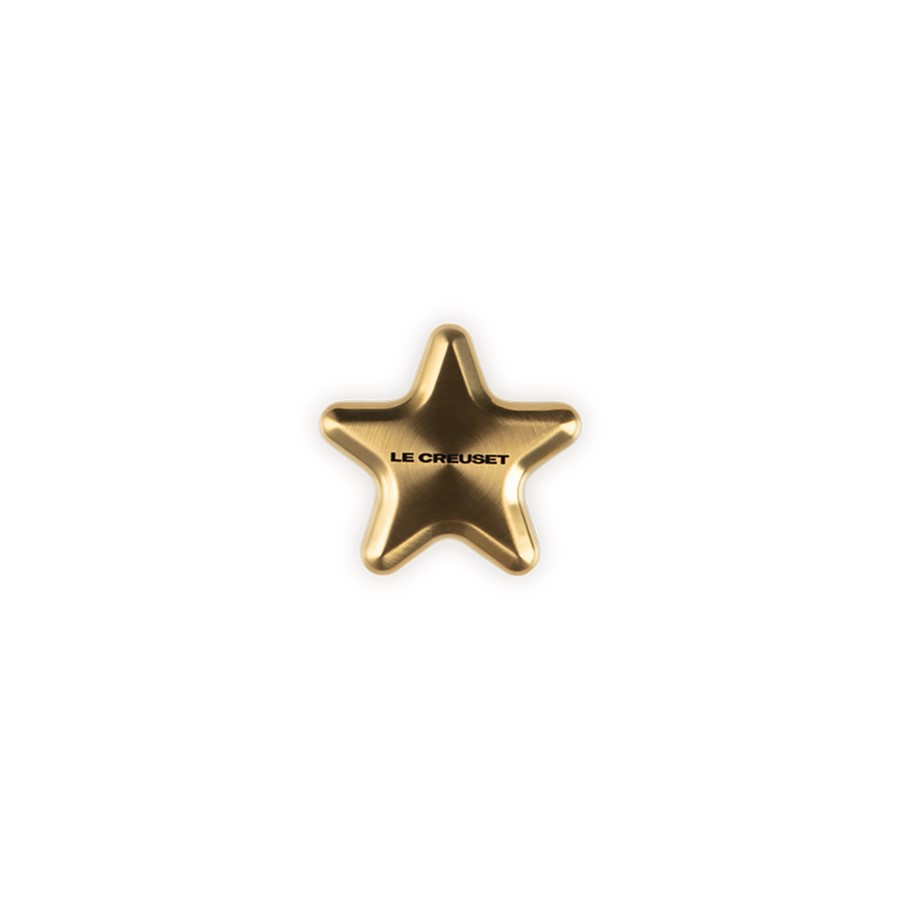 additioanl image for  Le Creuset Gold Star Knob 57 mm. 