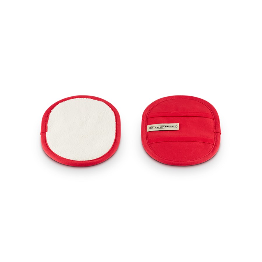 additioanl image for  Le Creuset 2 Pot Holder Cerise 17.5 cm 