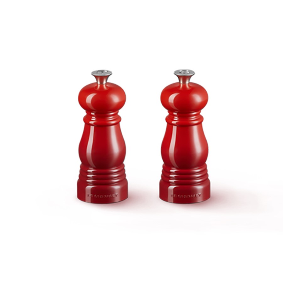 additioanl image for  Le Creuset Pepper+Salt Mill Cerise 11 cm 