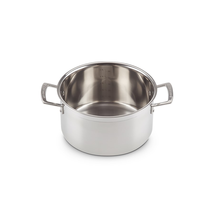 additioanl image for  Le Creuset Casserole S/Steel 24 cm 
