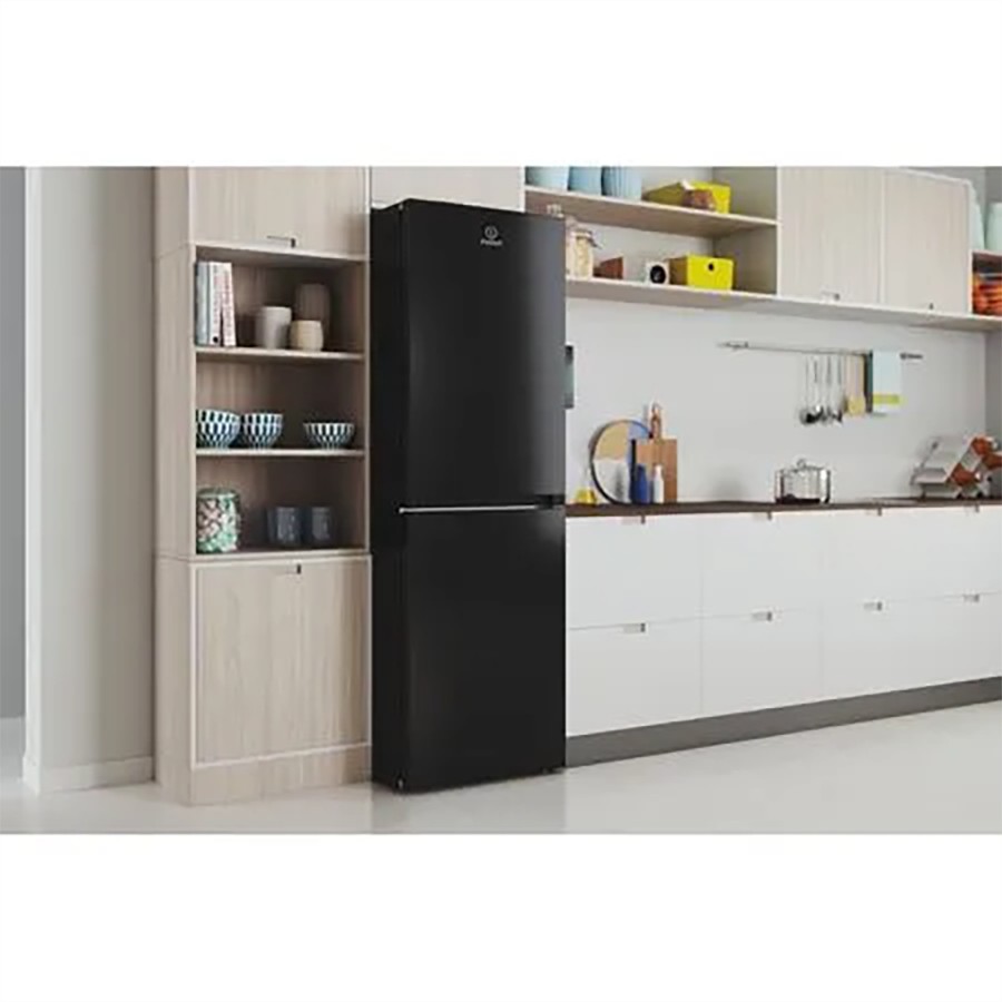 additioanl image for  Indesit Fridge/F Combi Black 322 Litres 
