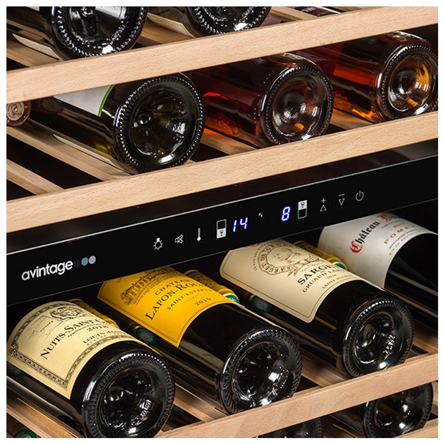 additioanl image for  Avintage Wine Cooler Black 44 Bottles 
