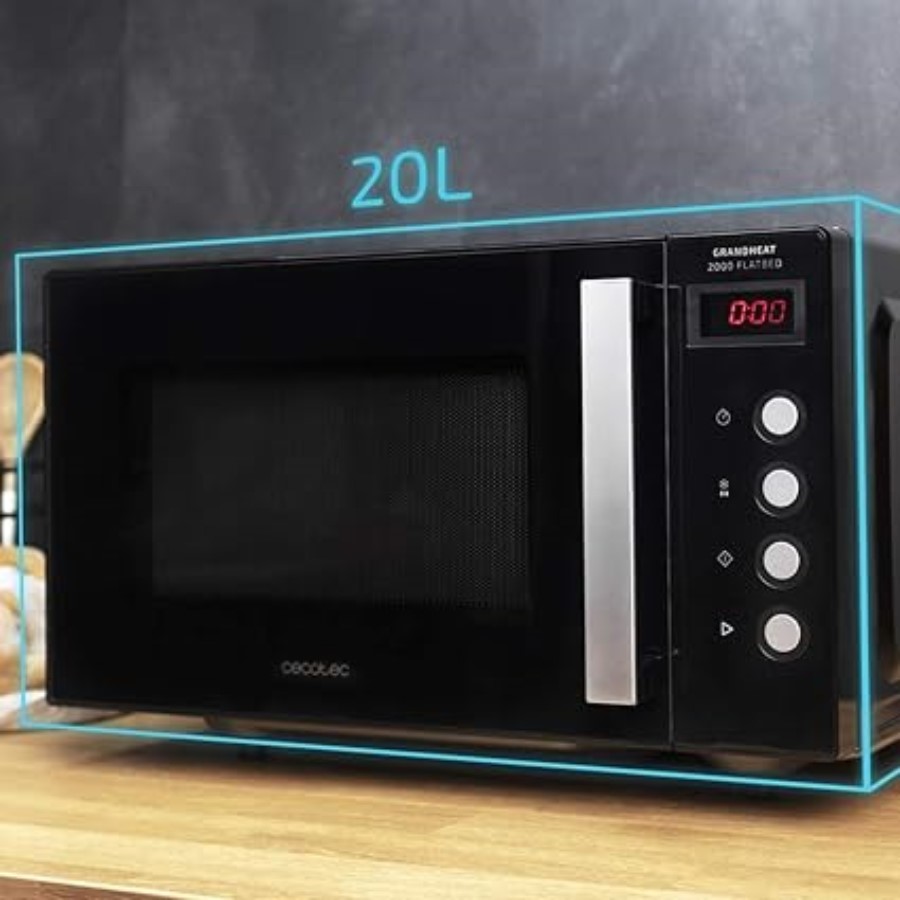 additioanl image for  Cecotec Microwave Grand Heat Black 20 L 