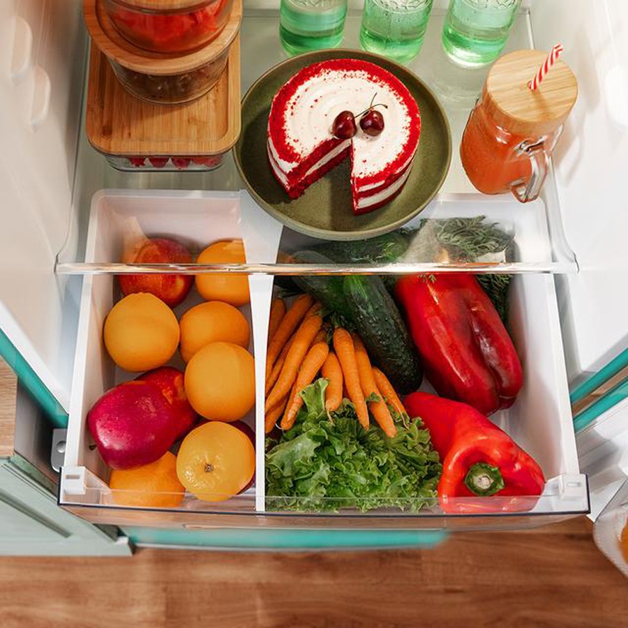 additioanl image for  Cecotec Retro Fridge Combi Green 300 L 