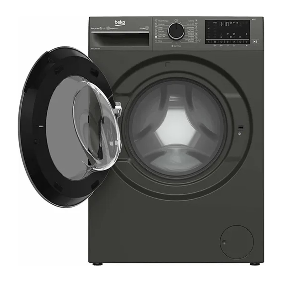additioanl image for  Beko 9 Kg Washing Machine Grey 1400 rpm 