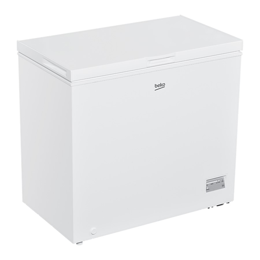 additioanl image for  Beko Chest Freezer White 198 Litres 