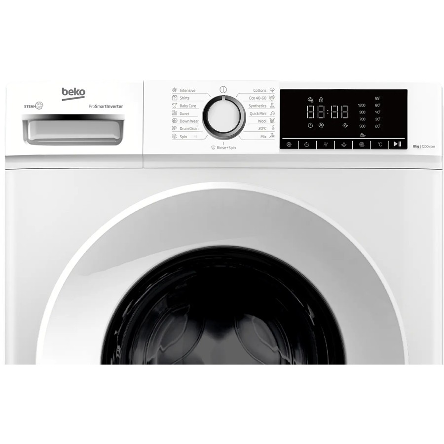 additioanl image for  Beko 8 Kg Washing Machine White 1200 rpm 