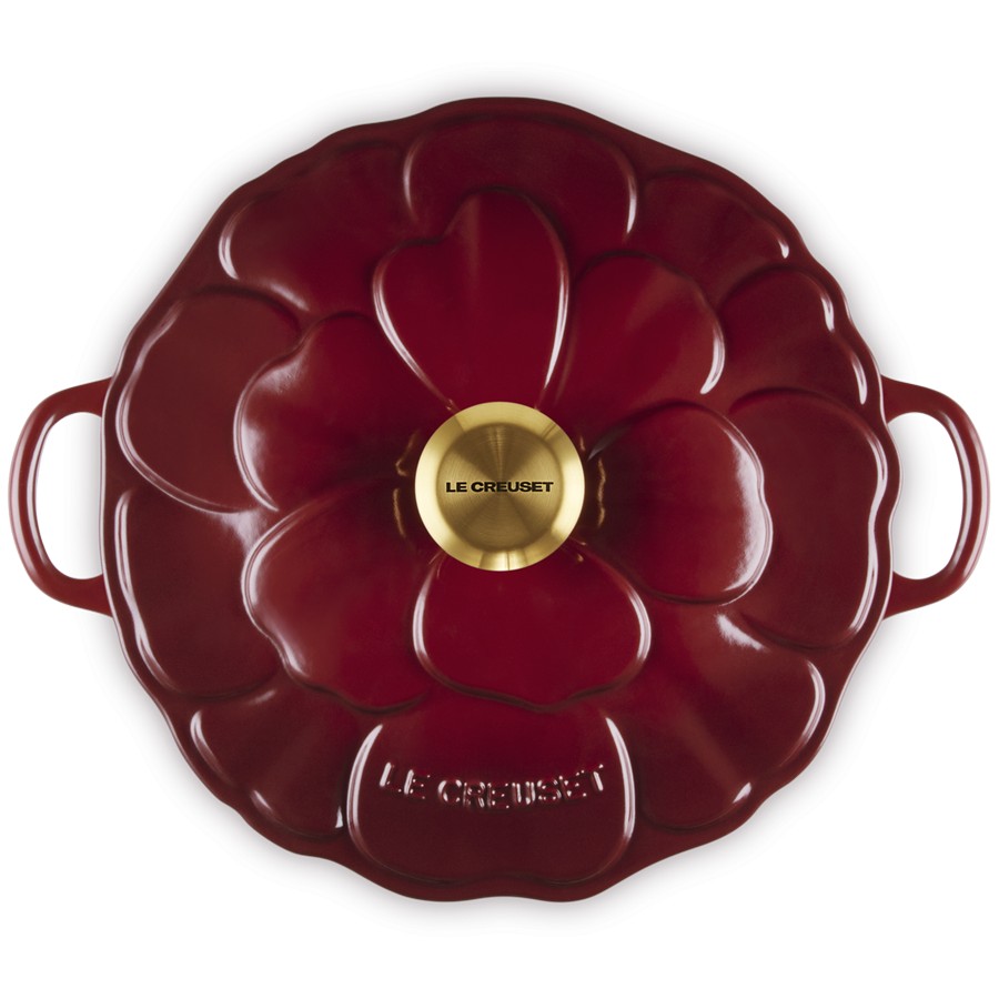 additioanl image for  Le Creuset Petal Braiser Garnet 26 cm 