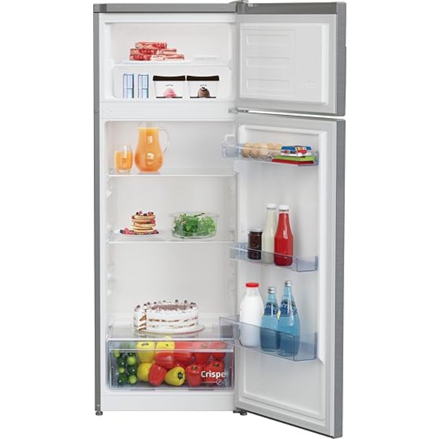 additioanl image for  Beko Fridge Freezer Combi Silver 223 L 