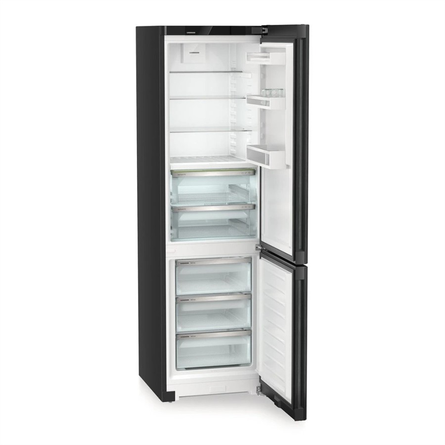 additioanl image for  Liebherr Fridge/F NoFrost Blk/Steel 360L 