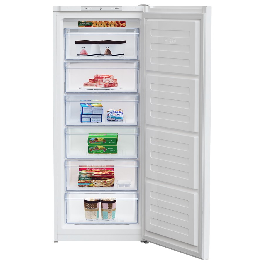 additioanl image for  Beko Larder Freezer 6 Drawer White 168 L 
