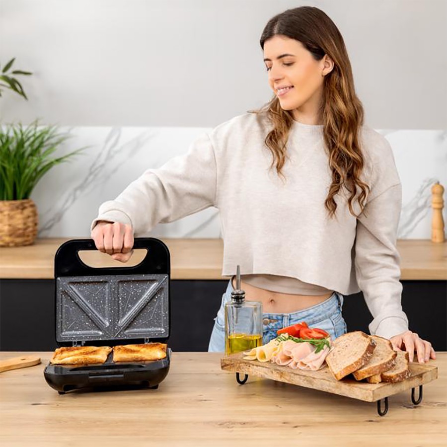 additioanl image for  Cecotec Sandwich Maker 2 Slice Inox 