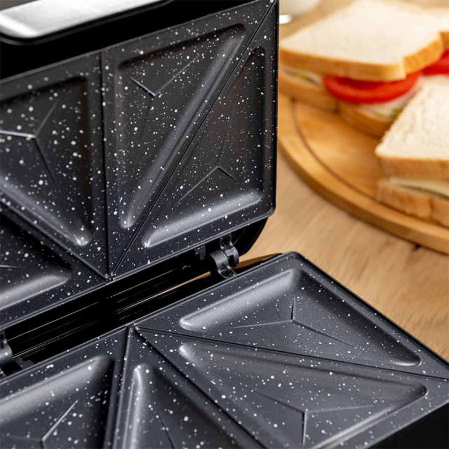 additioanl image for  Cecotec Sandwich Maker 2 Slice Inox 