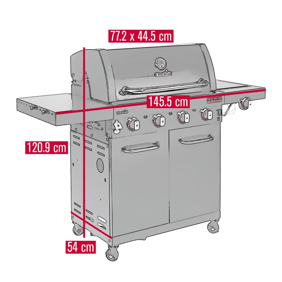 additioanl image for  Char-Broil Professional CORE B 4 