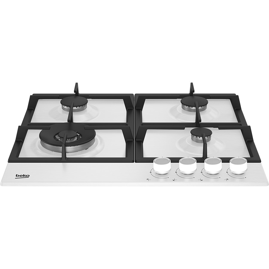 additioanl image for  Beko Hob Gas 4 Burners White 60 cm 
