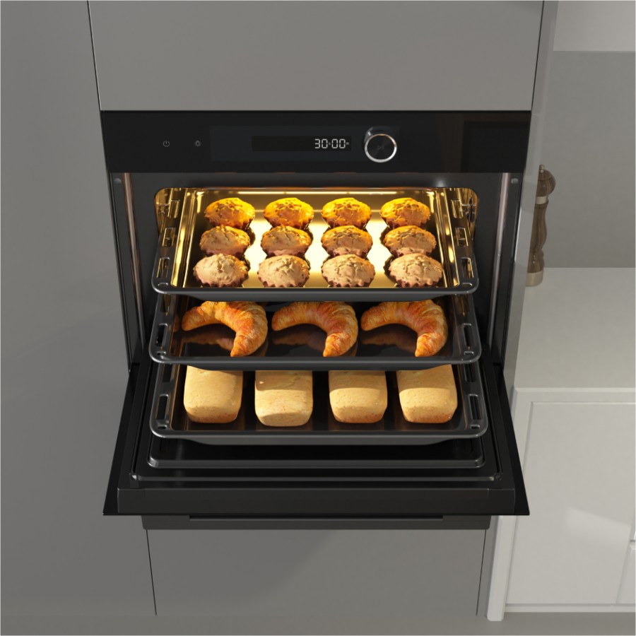 additioanl image for  Midea 2.0 Built-in Electric Oven 72L 