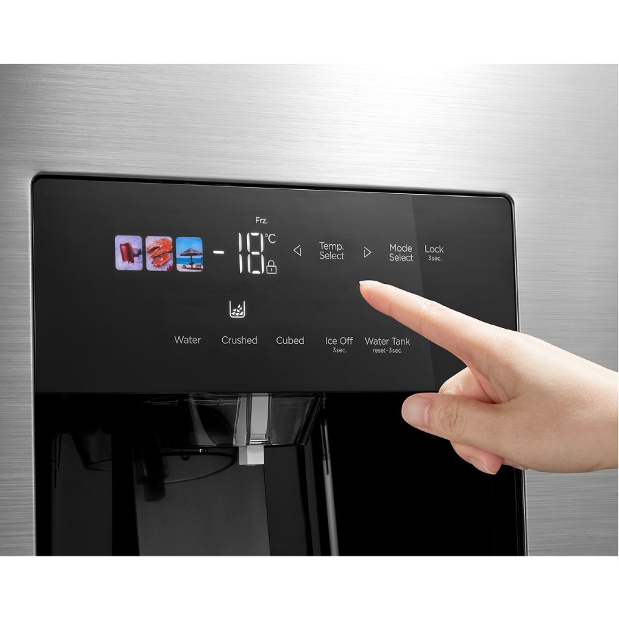 additioanl image for  Midea American Style Fridge Freezer 