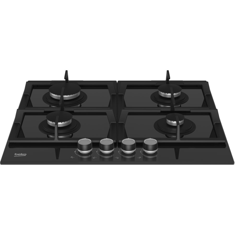additioanl image for  Beko Hob Gas 4 Burner Black 60 cm 